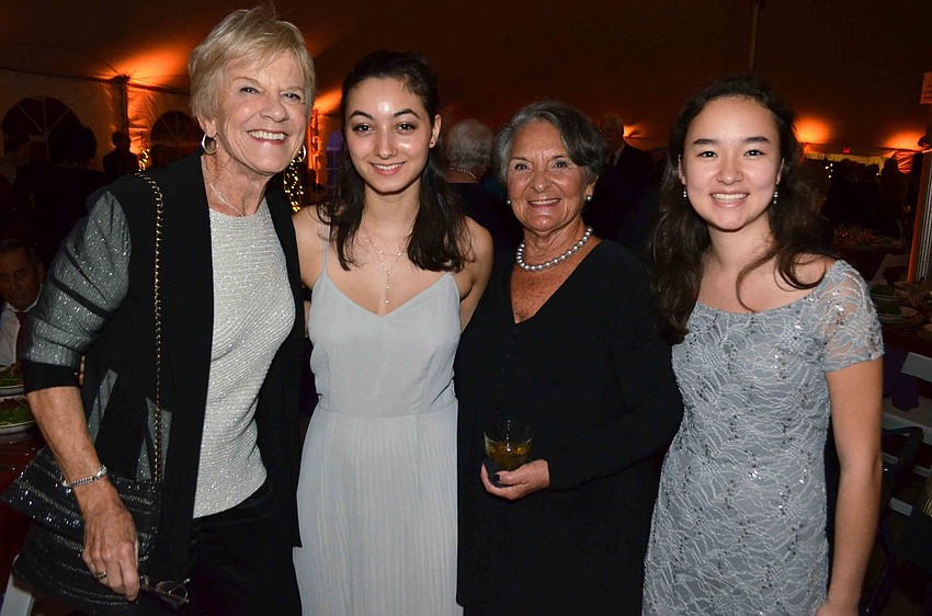 Lee Dougherty Ross, Perlman Music Program Cellist Eliana Yang, Rhoda Beningson and Perlman Music Program Bassist Bailey Amspoker