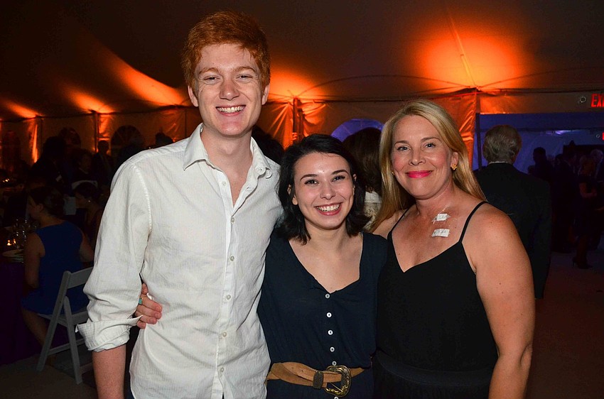 Tyler Kaiser, Lindsey Turchon and mother Caroline Turchon