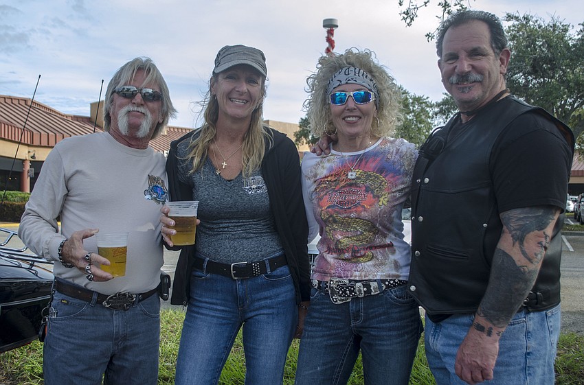 Don and Kim Scholl, Lisa Fox and Andrew Poulos