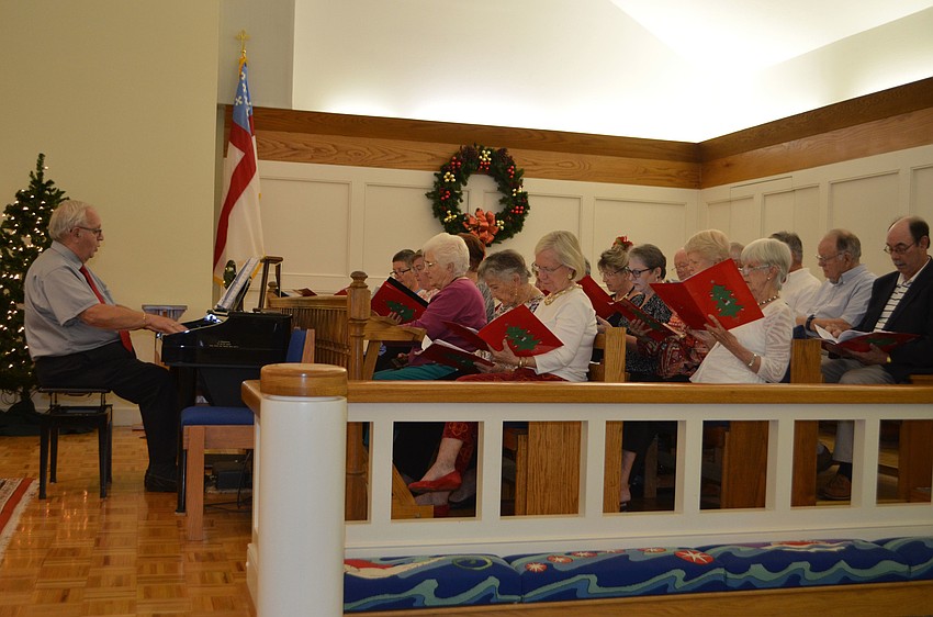 The choir of All Angels by the Sea Episcopal Church performed sacred and secular music during the church’s annual Epiphany celebration.