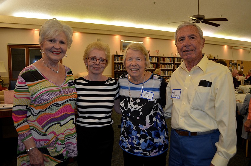 Gail Ashley, Alison Jones and Elyse and Ed Rogers