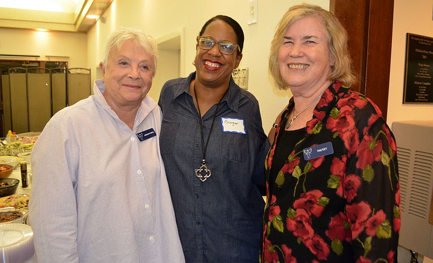 Barbara Pickrell, Ginger Shipp and Pam Toft