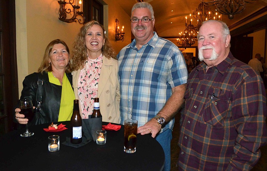 Holly Combee, Cindy and Dwayne Denison and Gary Combee