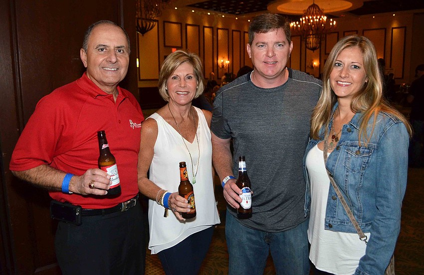 John Saputo, Denise Saputo, Jack Cox and Andrea Cox