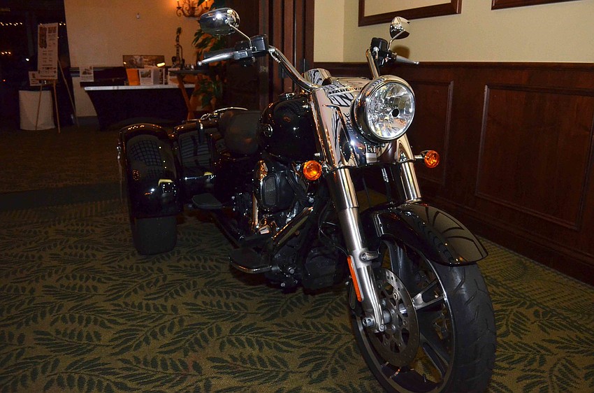 In true Thunder by the Bay fashion, multiple motorcycles adorned Fête Ballroom.