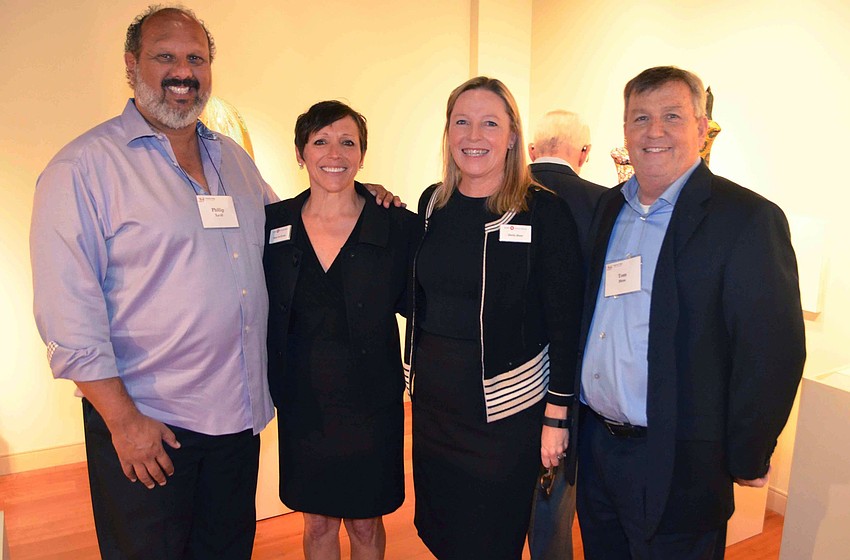 Phillip Tavill, Dana Duckman and Sheila and Tom Blom