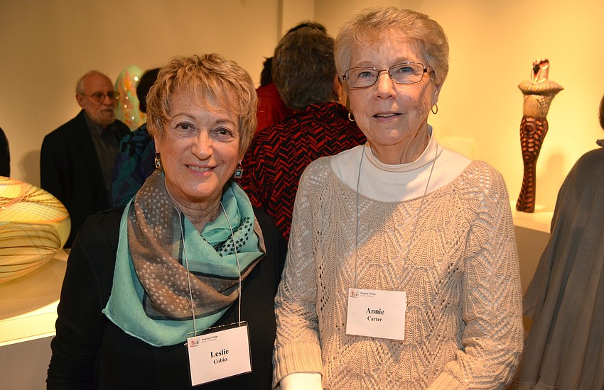 Leslie Cobin and Annie Carter