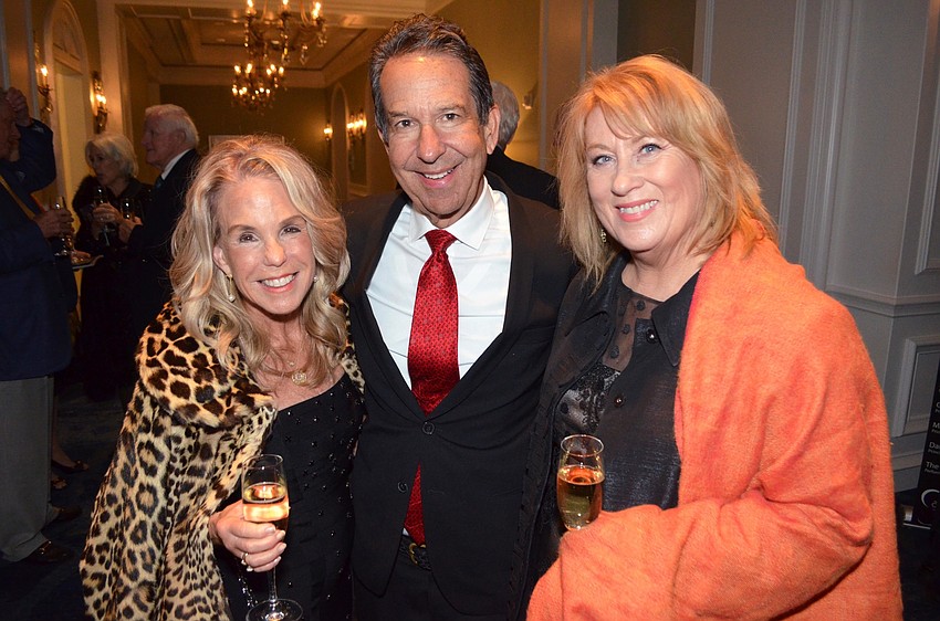Tina and Rick Lieberman with Sandy Rau