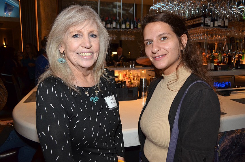 Board Chair Sheila Brion and Emma Ballantine