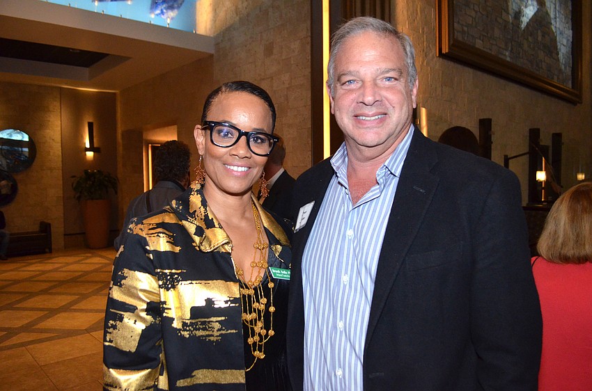 Dr. Brook Bello and Dean Eisner