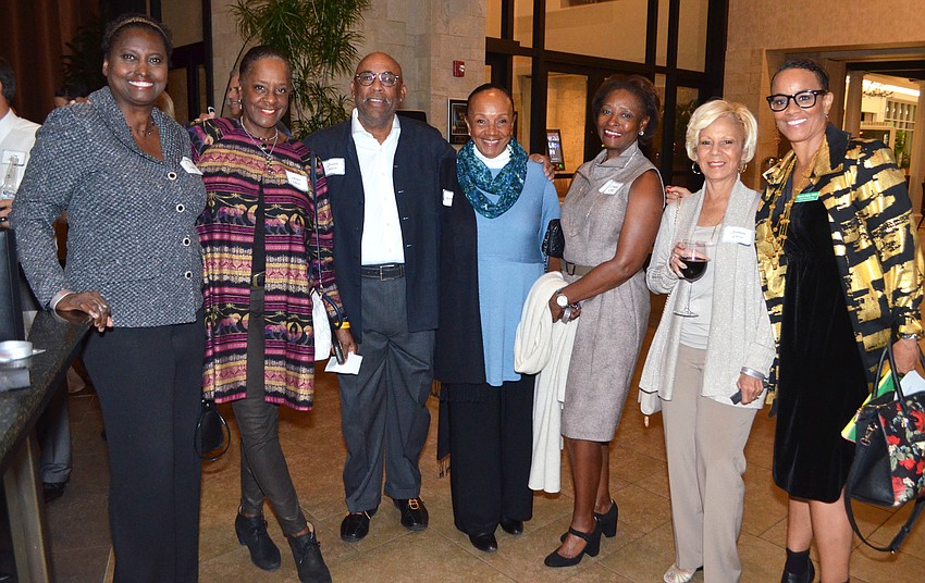 Laverne Green, Ardell Otten, Donald and Kate Harris, Klemmie Cash, Barbara Edelin and Dr. Brook Bello