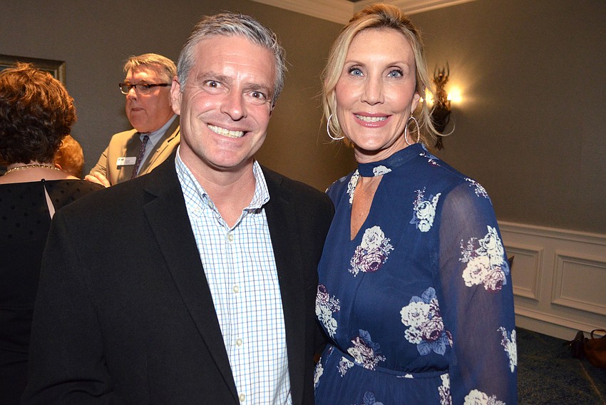 Geoff Robinson and Tiffani Donovan