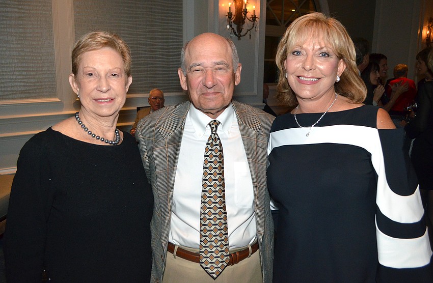 Carol Kamiener with Steve and Joann Stein