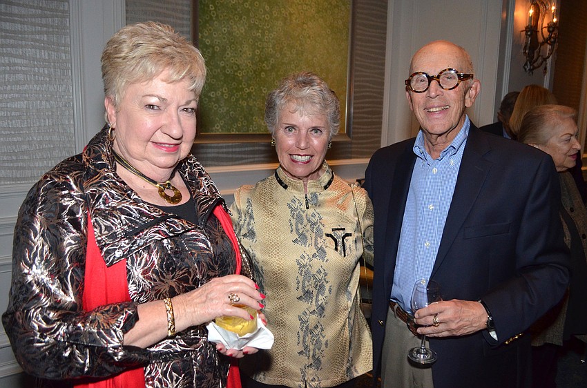 Gordie White with Stephanie and Allen Hochfelder