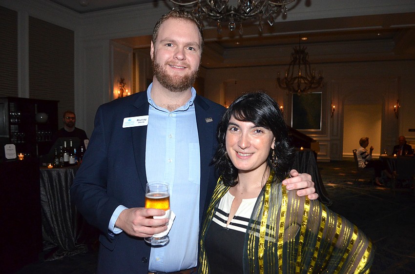 Murray Devine and Hermione Gilpin