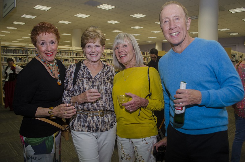 Vicki Rollo, Rosanne Knorr, Jean Scudamore and James Rollo