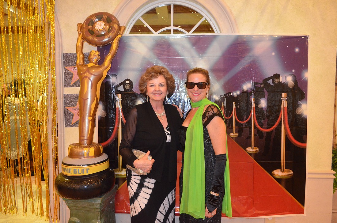 Aging in Paradise Executive Director Donna Dunio and Suzy Brenner at last year&#39;   s gala.