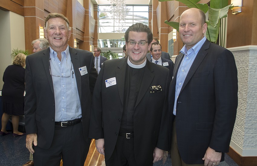 Rob Long, Rev. Charleston Wilson and Rod Hollingsworth