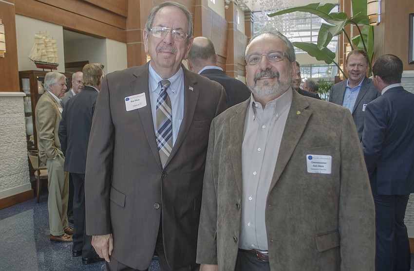 Ray Pilon and Sarasota County Commissioner Al Maio