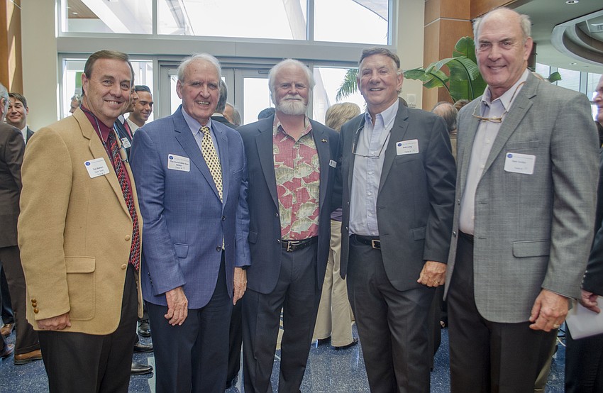 Tom Waters, Dan Miller, Michael Crosby, Bob Long and Sam Sider
