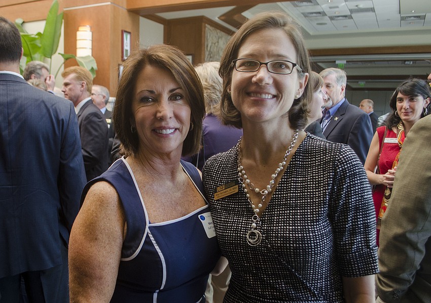 Mary Slapp and Amy Farrington