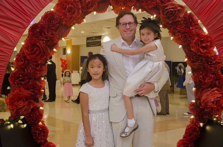 Roselynn, John and Rory Wagner