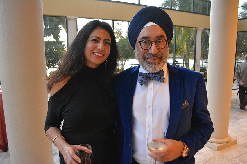Ritu and Harry Anand of Sarasota