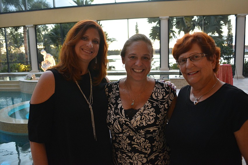 Lakewood Ranch'  s Lori Ann Marinaccio, Judy Hanson and Ann Marie Marinaccio