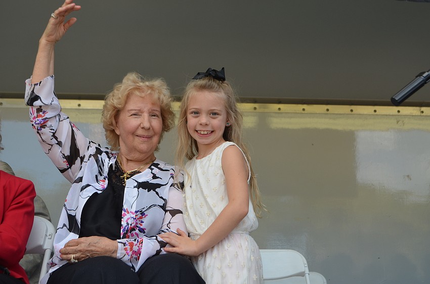 Aurelia Nock and Lauren Taylor Nock, 7