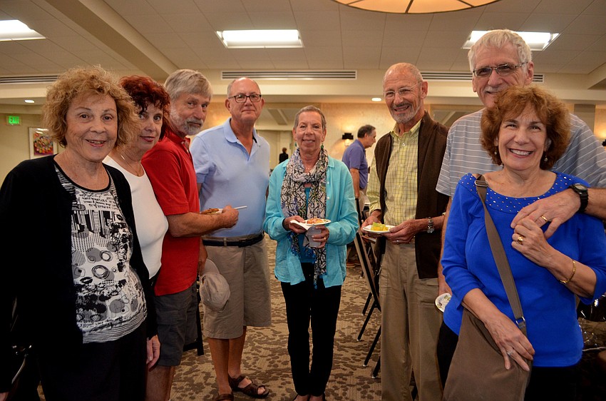 Joan Levenson, Ginger Monarch, John Fox, Joe and Michelle Rosenthal and John and Diane Arch