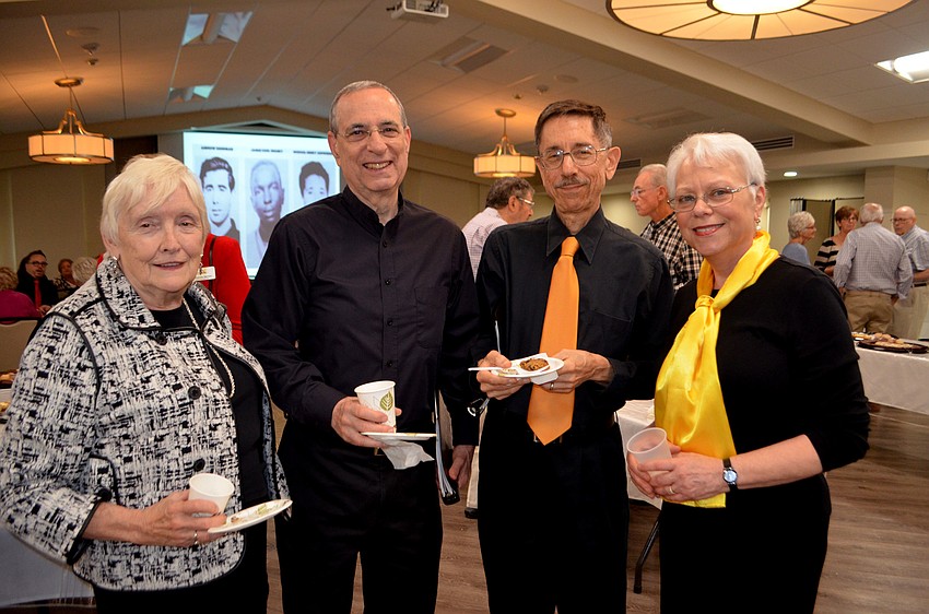 Janet and Bill Smith, Alex Friedlander and Nancy Yost Olson