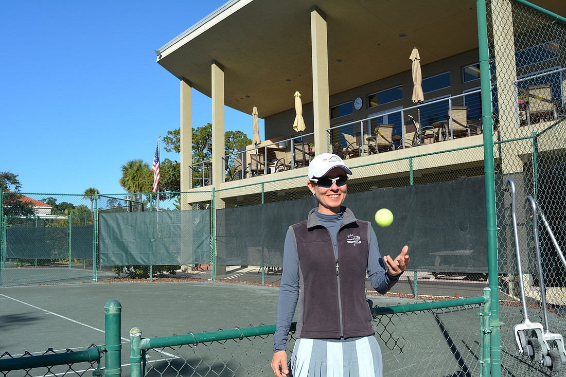 Longboat Key Tennis Center Director Kay Thayer hopes the Town Commission considers upgrades for the facility.