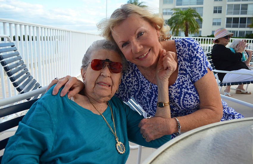 Val Baker and Mary Jo Woodward