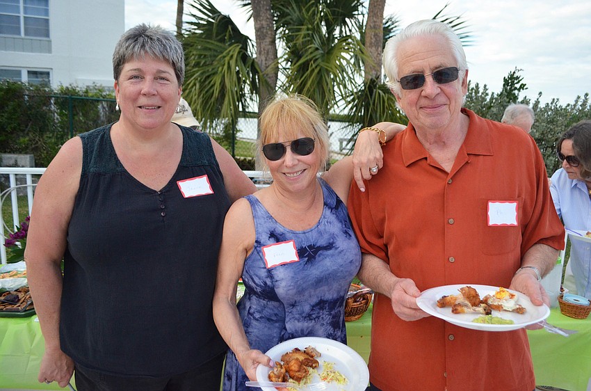 Janice Pearce, Fran Fleischhacker and Phil Gerstein