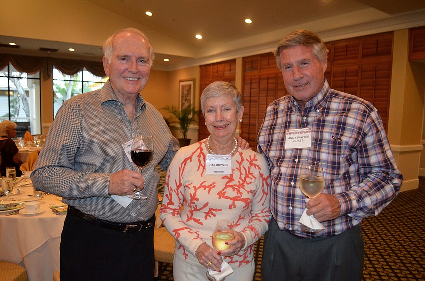 Jerry and Gay Bowles and Andy Sawyer