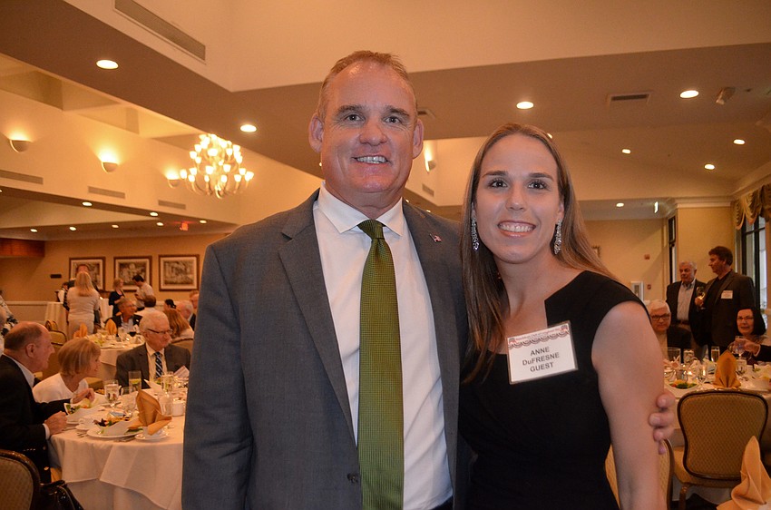 City commission candidate Martin Hyde and Anne DuFresne