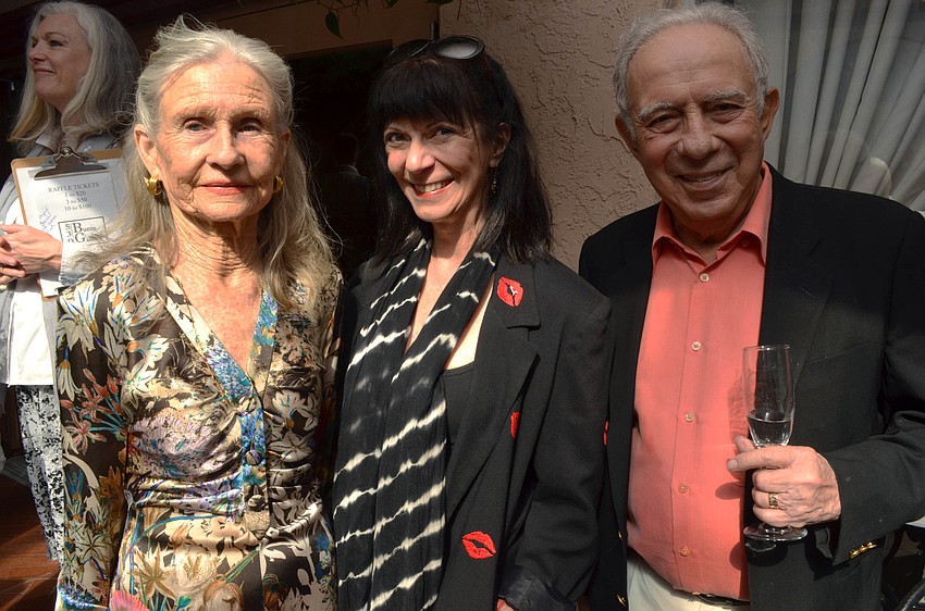 Cynthia Tremblay, Carolyn Michel and Howard Millman