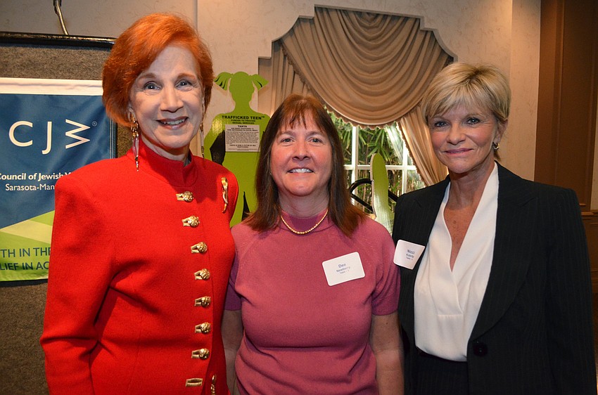 Chairwoman Geri Serot, Dee Newberry and Nicci Kobritz