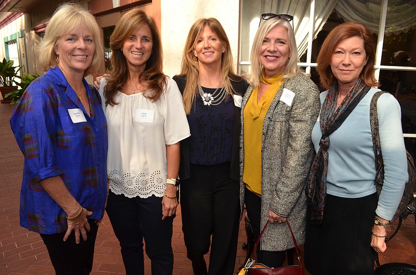 Jennifer Mainey, Lana Tudin, Kate McManus, Janet Pederson and Kay Zahn