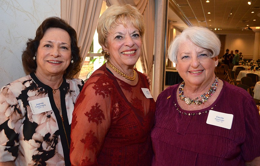 Joanne Trachtenberg, Judy Fishbein and Cecile Alexander