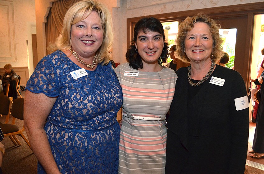 Marlo Turner, Hermione Gilpin and Debra Coleman