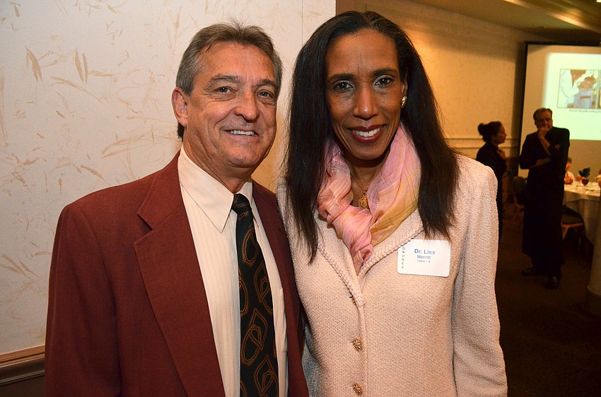 Kenney DeCamp and Honoree Dr. Lisa Merritt