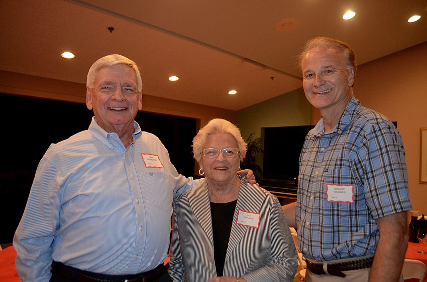 Pat Neudorfer, Pat Gramoy and Erland Hagman