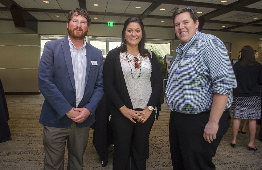 Robert Wells, Jessica Tyre and Michael Ridgewell