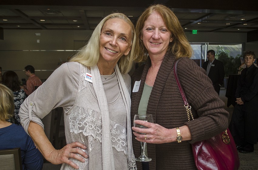 Jill Luke and Robin Carmichael