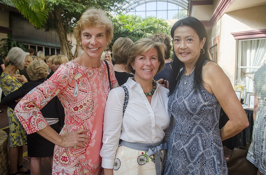 Ann McGough, Carol Maher and M.H. Syin