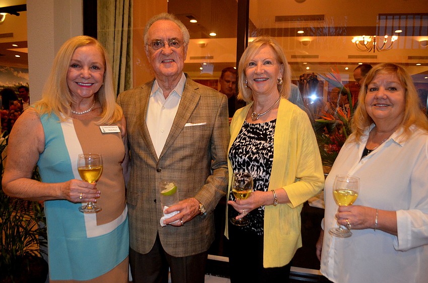 Phyllis and Jack Black, Sandy McAdaragh and Judi Zirna