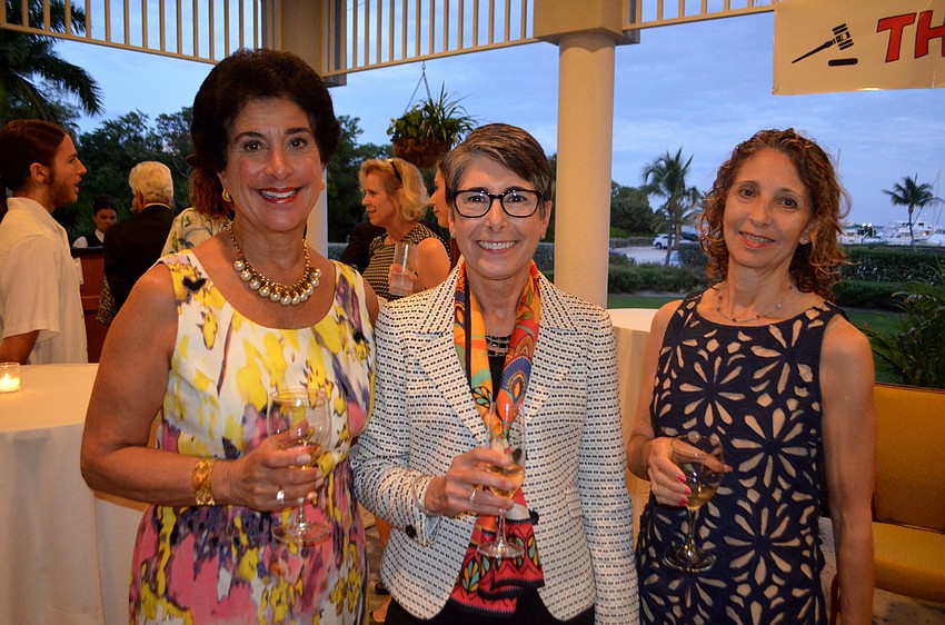 Sue Mangel, Claire Leininger and Janice Ojserkis