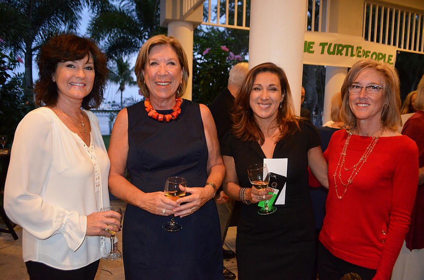 Jackie Mecksroth, Marlis Carter, Norma Mladineo and Terry Kirley