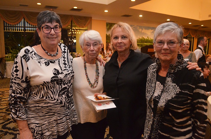 Debbie Cohen, Catha Abrahams, Carole Krieger and Joan Rotenberg